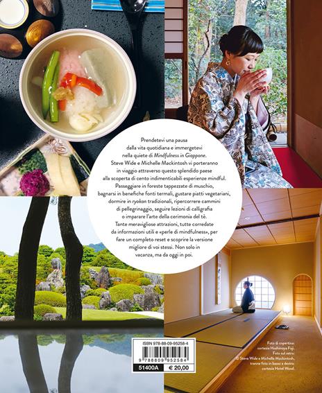 Mindfulness in Giappone. Viaggi tra natura, cibo, arte e luoghi di meditazione - Steve Wide,Michelle Mackintosh - 2