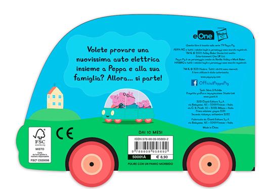 Libri Nuovi e Usati - 9788809958692 Silvia D'Achille L'auto elettrica. Peppa  Pig. Ediz. a colori Giunti Editore