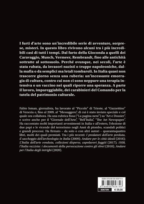 Quando l'arte va a ruba. Furti e saccheggi, nel mondo e nei secoli - Fabio Isman - 5