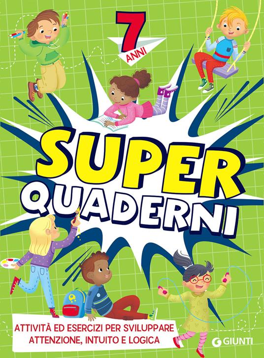 Superquaderni. 7 anni - copertina