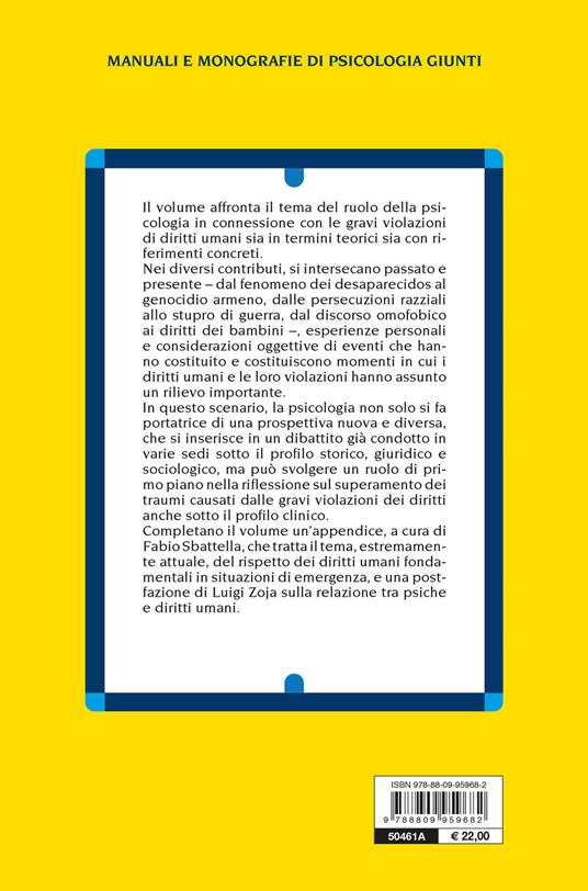 Diritti umani e intervento psicologico - Pietro Barbetta,Gabriella Scaduto - 3