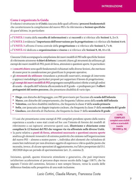 Il nuovo PEI su base ICF: guida alla compilazione. I modelli e le linee guida del Decreto Interministeriale n. 182 del 29/12/2020. Con espansione online - Lucio Cottini,Claudia Munaro,Francesca Costa - 5