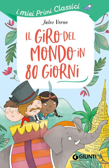 Il giro del mondo in 80 giorni - Jules Verne - copertina