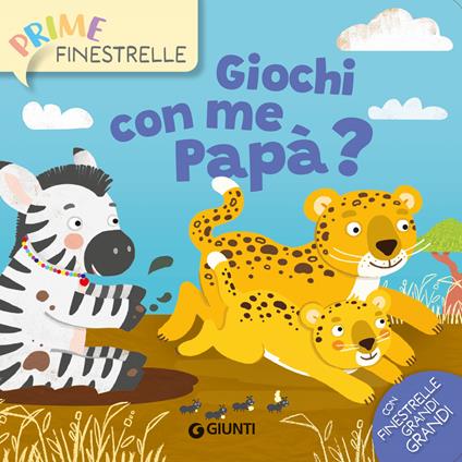 Giochi con me papà? Ediz. a colori - Rosalba Troiano - copertina