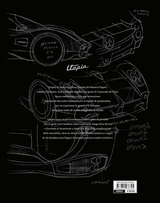 Utopia. Le forme dell'aria. Da Leonardo Da Vinci a Pagani Utopia. Ediz. illustrata - Pietro C. Marani,Robert Puyal - 4