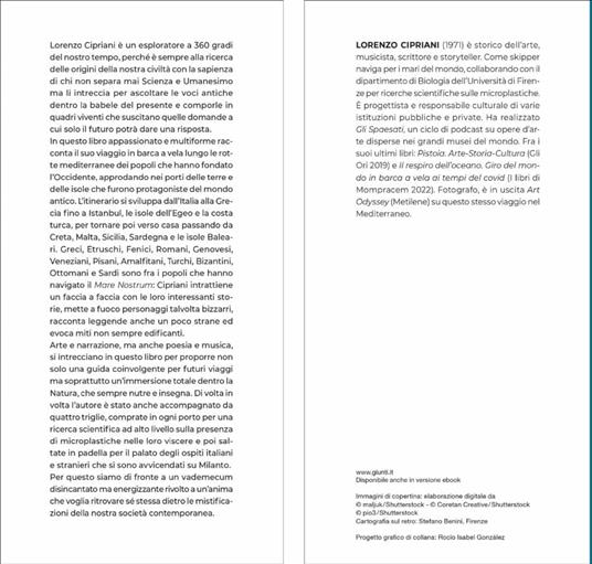 Mare nostrum. Navigando nella storia: un periplo del mondo antico in barca a vela - Lorenzo Cipriani - 2