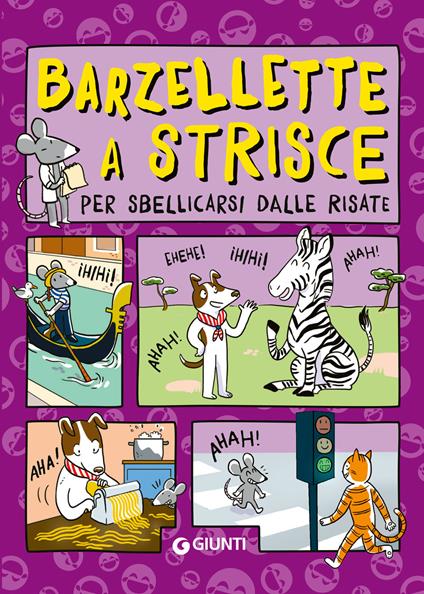 Barzellette a strisce per sbellicarsi dalle risate - Andrea Mercurio - copertina