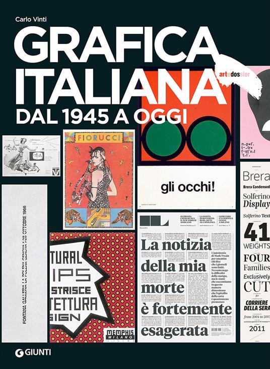 Grafica italiana dal 1945 a oggi - Carlo Vinti - copertina