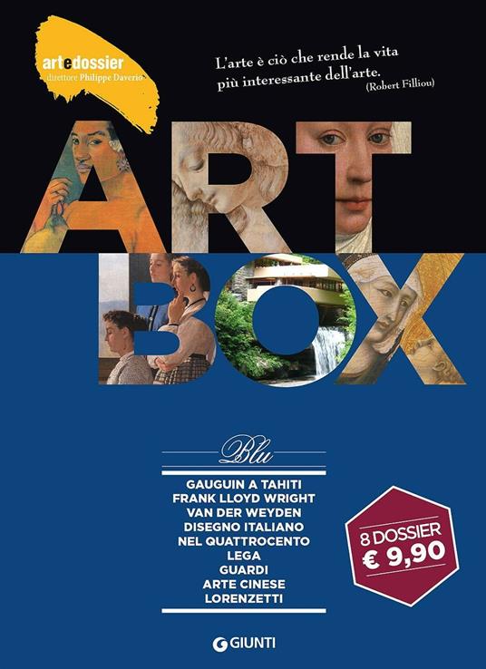 Dossier d'art. Box blu: Gauguin a Tahiti-Frank Lloyd Wright-Van der Weyden-Disegno italiano nel Quattrocento-Lega-Guardi-Arte cinese-I Lorenzetti. Ediz. illustrata - 4