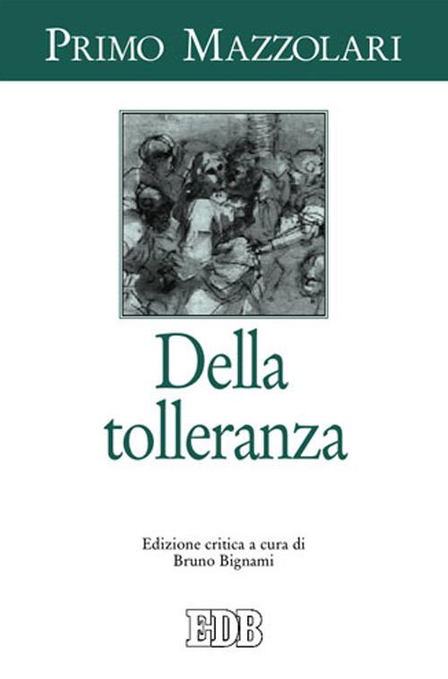 Della tolleranza - Primo Mazzolari - copertina