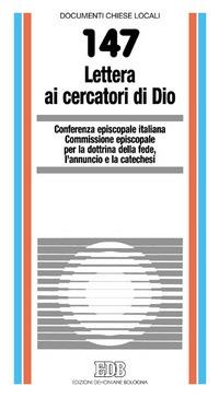 Lettera ai cercatori di Dio - copertina