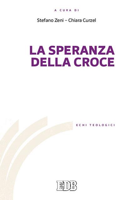 La speranza della croce - copertina