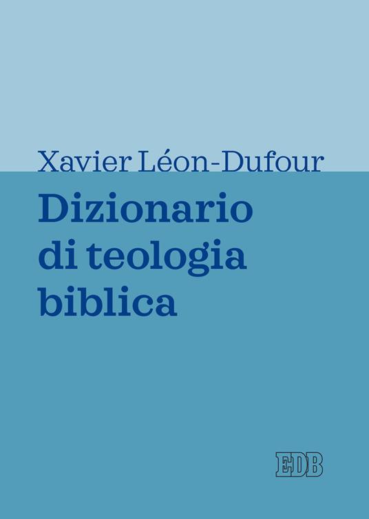 Dizionario di teologia biblica - copertina