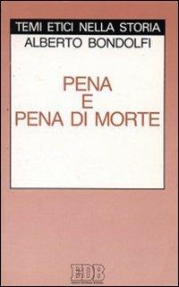 Pena e pena di morte -  Alberto Bondolfi - copertina