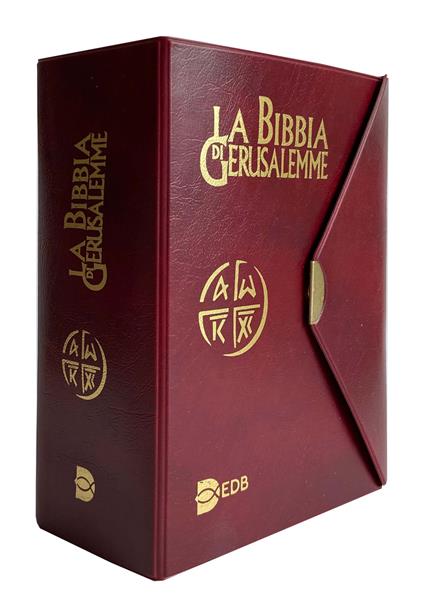 La Bibbia di Gerusalemme - copertina