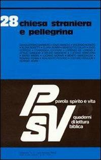 Chiesa straniera e pellegrina - copertina