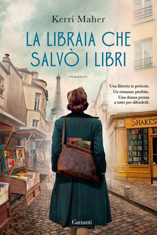 La libraia che salvò i libri - Kerri Maher - copertina