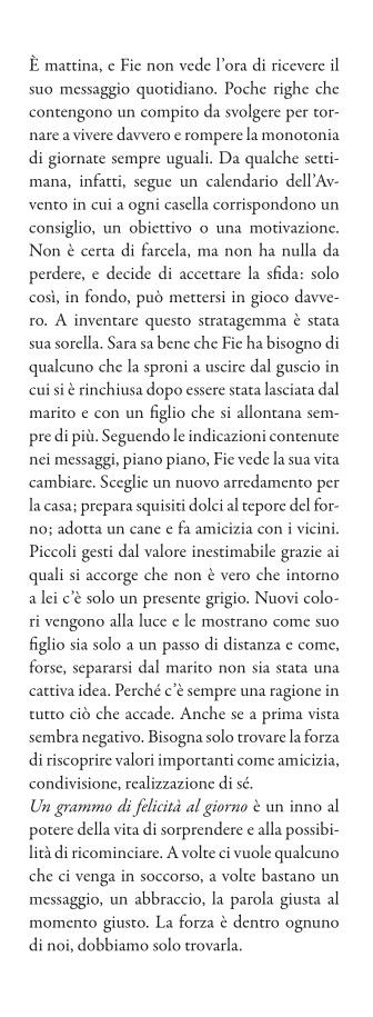 Un grammo di felicità al giorno - Siri Østli - 2