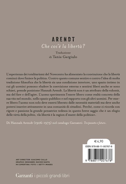 Classici della filosofia tedesca - Hannah Arendt 