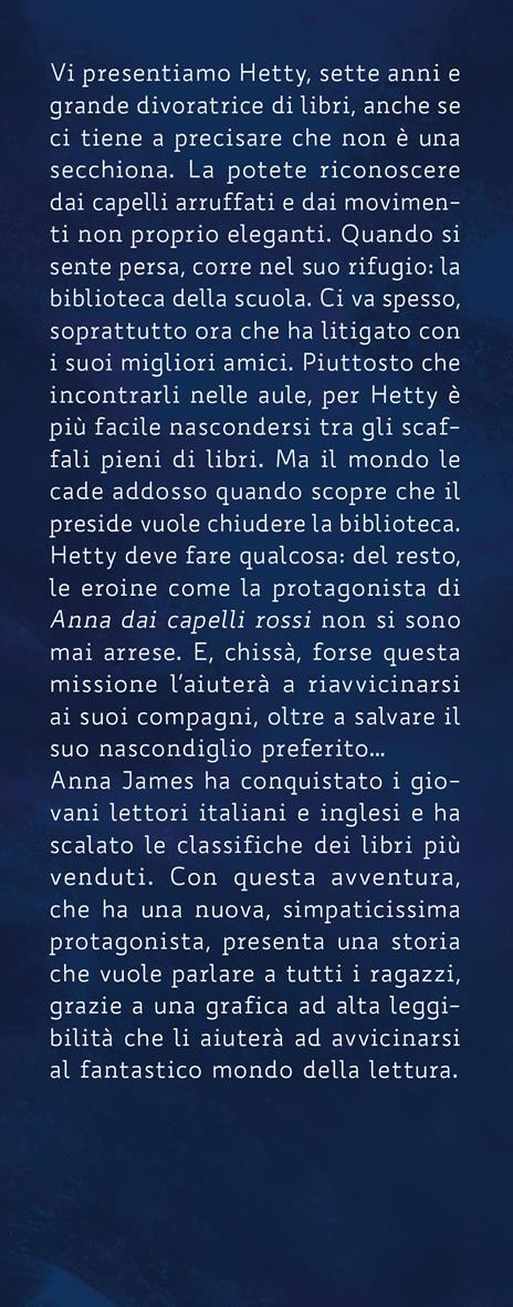 Hetty e la battaglia dei libri. Ediz. ad alta leggibilità - Anna James - 2