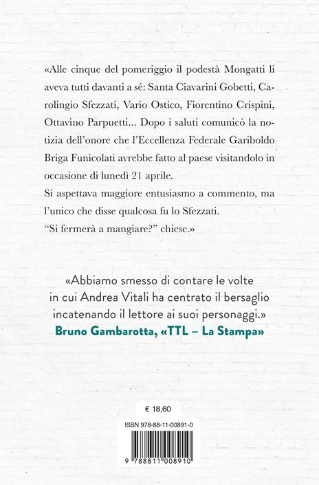 Sua Eccellenza perde un pezzo. I casi del maresciallo Ernesto Maccadò - Andrea Vitali - 4