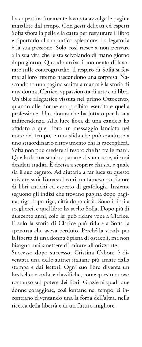 La rilegatrice di storie perdute - Cristina Caboni - 2