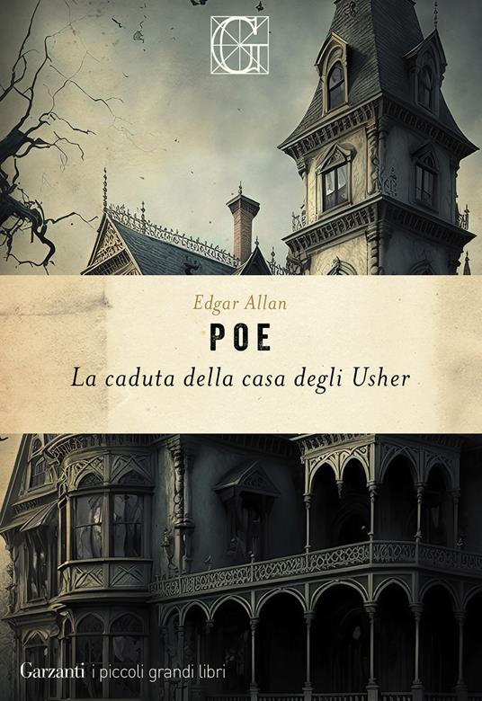 La caduta della casa degli Usher - Edgar Allan Poe - copertina