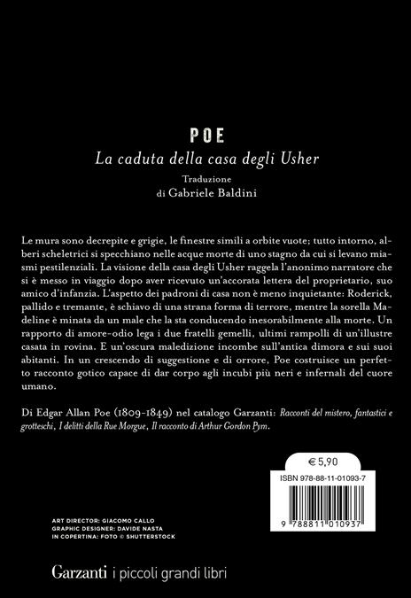 La caduta della casa degli Usher - Edgar Allan Poe - 2