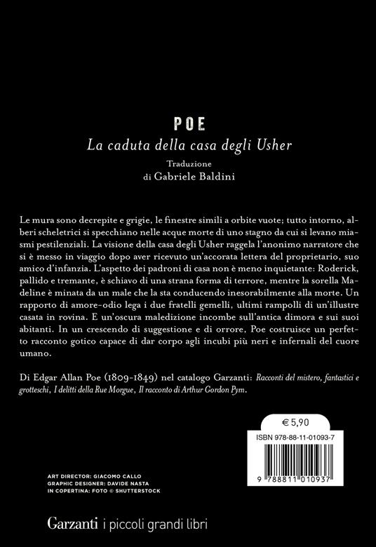 La caduta della casa degli Usher - Edgar Allan Poe - 2