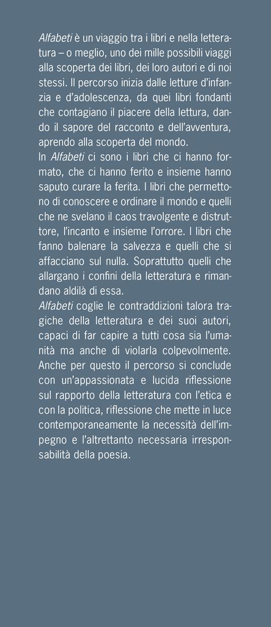 Alfabeti. Saggi di letteratura - Claudio Magris - 2