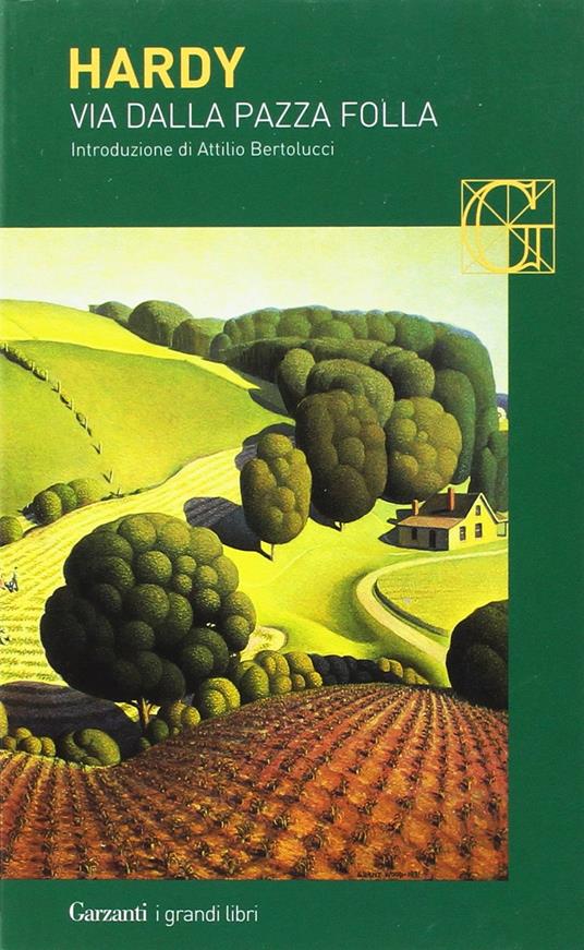 Via dalla pazza folla - Thomas Hardy - copertina