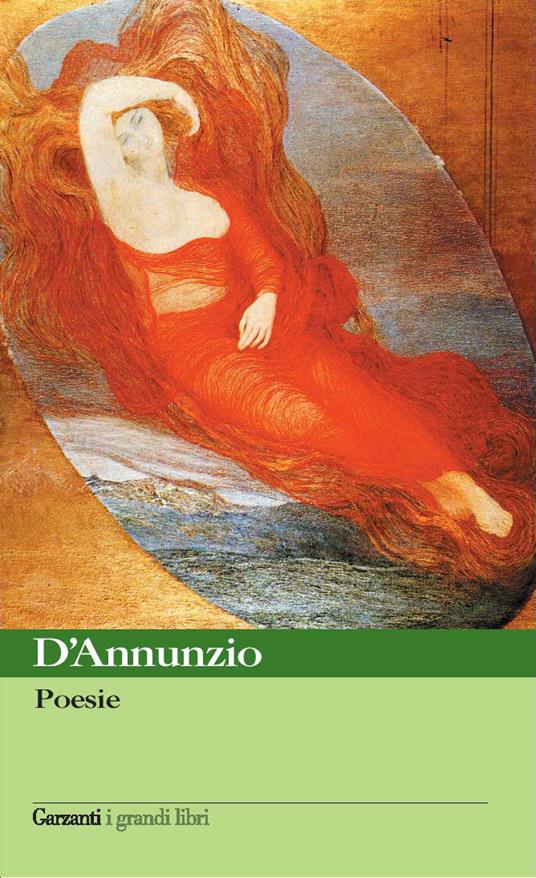 Poesie - Gabriele D'Annunzio - copertina