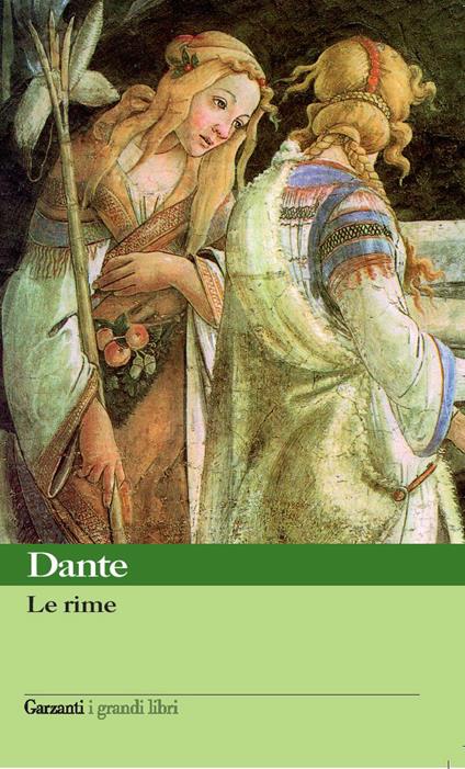 Le Rime - Dante Alighieri - copertina