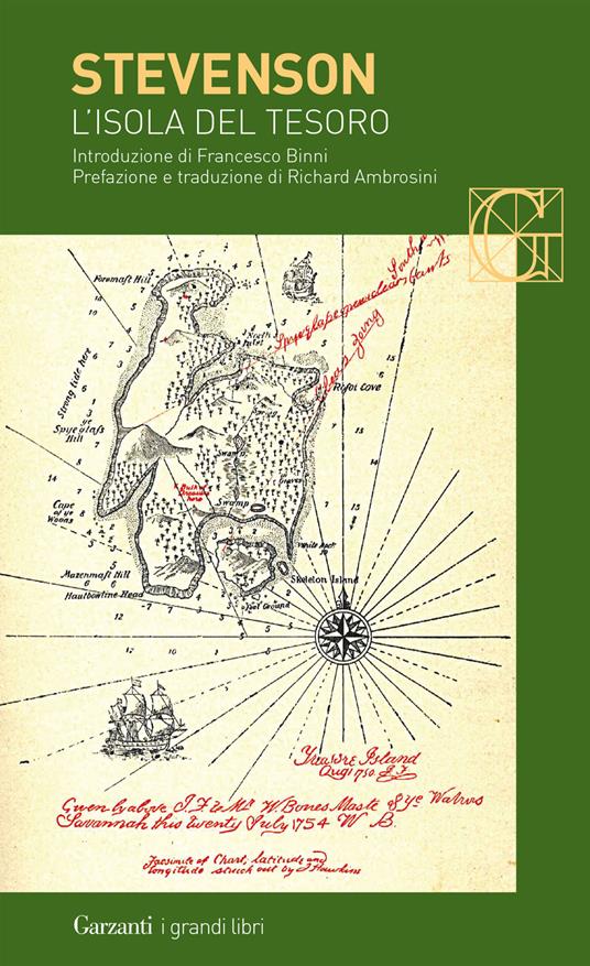 L' isola del tesoro - Robert Louis Stevenson - Libro - Garzanti - I grandi  libri | IBS