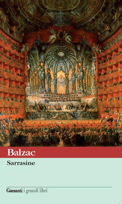 Sarrasine - Honoré de Balzac - copertina