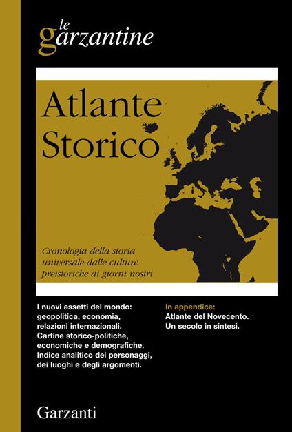 Atlante storico. Cronologia della storia universale dalle culture preistoriche ai giorni nostri - copertina