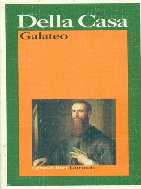 Galateo - Giovanni Della Casa - copertina