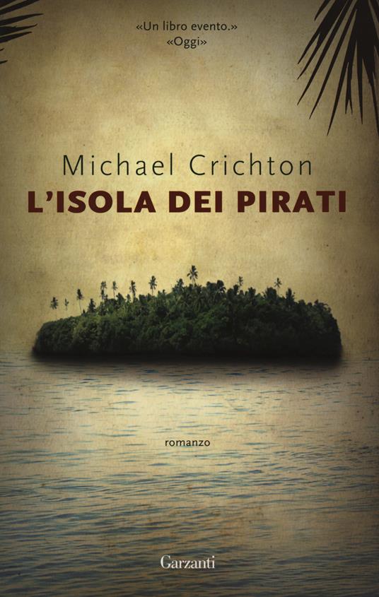 L'isola dei pirati - Michael Crichton - copertina