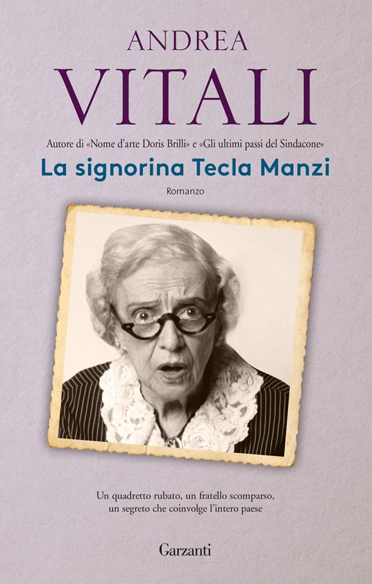 La signorina Tecla Manzi - Andrea Vitali - copertina