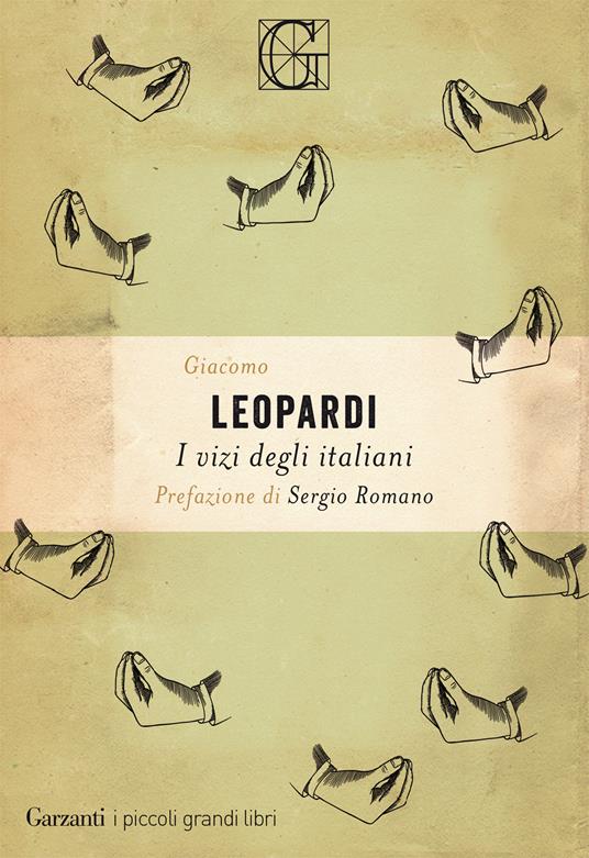 I vizi degli italiani - Giacomo Leopardi - copertina