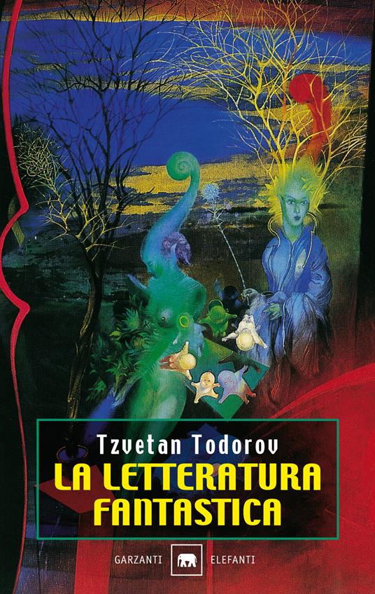 La letteratura fantastica - Tzvetan Todorov - copertina