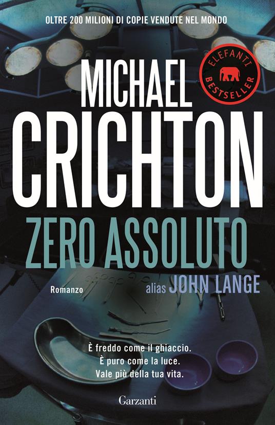 Zero assoluto - Michael Crichton - copertina