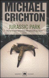 Jurassic park - Michael Crichton - copertina