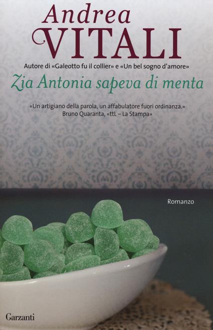 Zia Antonia sapeva di menta - Andrea Vitali - copertina