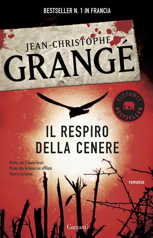 Il respiro della cenere - Jean-Christophe Grangé - copertina