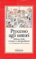 Processo agli untori - copertina