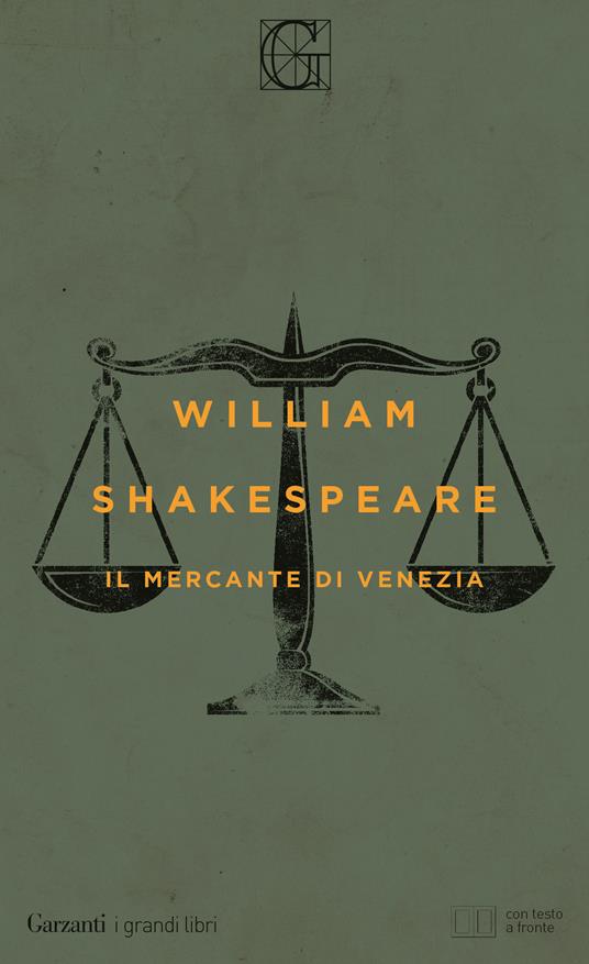 Il mercante di Venezia. Testo inglese a fronte. Ediz. illustrata - William Shakespeare - copertina