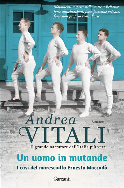 Un uomo in mutande. I casi del maresciallo Ernesto Maccadò - Andrea Vitali - copertina