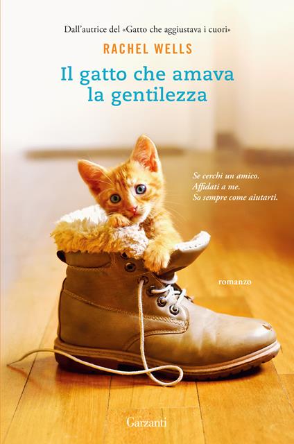 Il gatto che amava la gentilezza - Rachel Wells - copertina