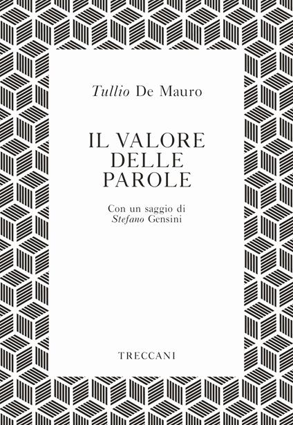 Il valore delle parole - Tullio De Mauro - copertina